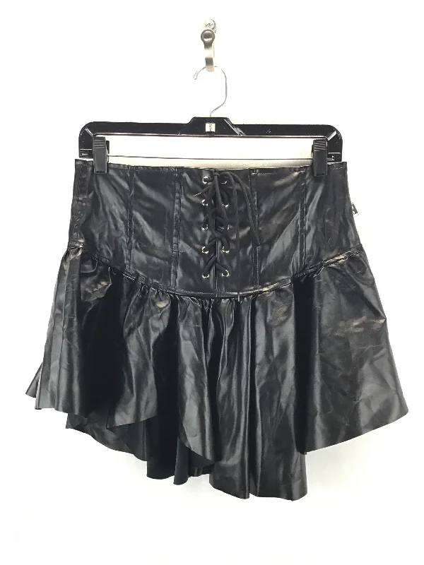 Skirt Mini & Short By Jw In Black, Size: L