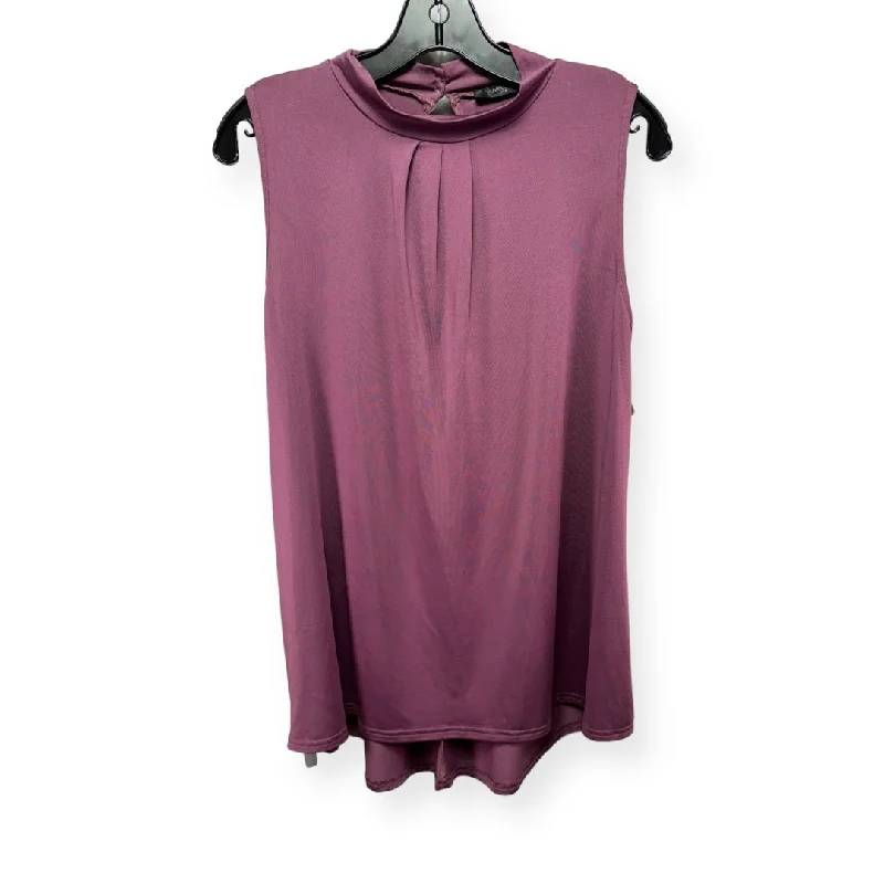 Mauve Top Sleeveless Love Dear, Size S