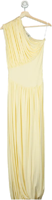 Tove Yellow Ugbad Dress Light Yellow Maxi Dress UK 8